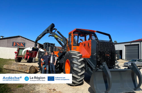 Renforcement de notre outil forestier au service de la filière bois ardéchoise